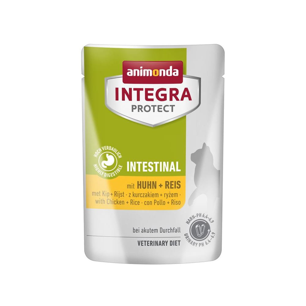 Animonda Integra Intestinal Kurczak z Ryżem Mokra Karma dla Kota 85g